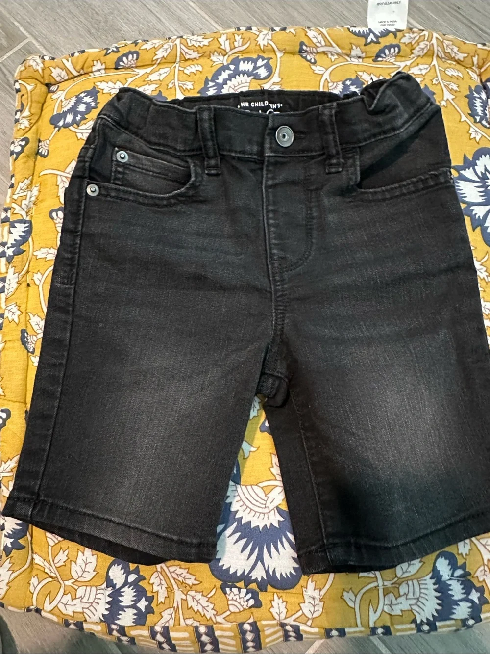 The Children's Place Black Denim Shorts for Kids